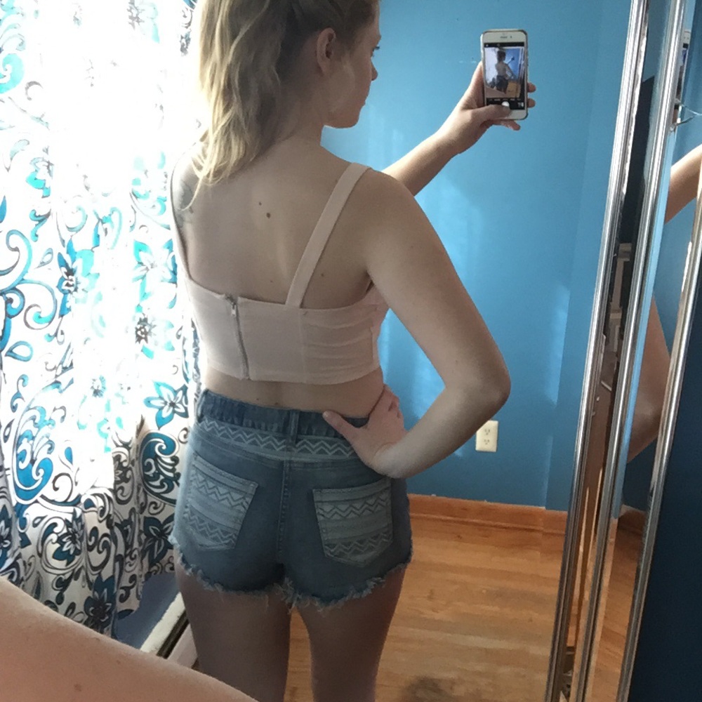 F21 Crop Top- Blush